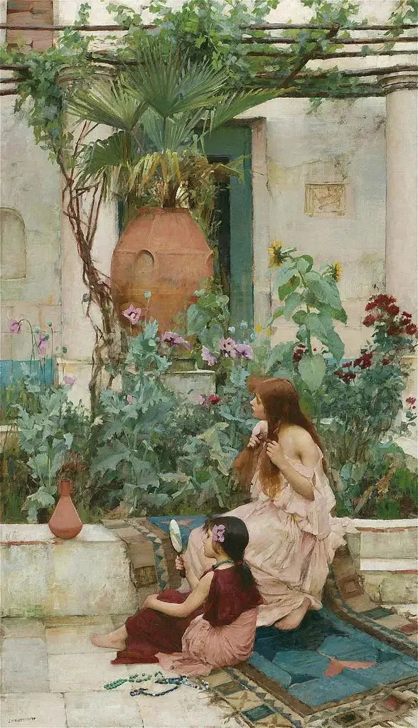 In Capri - John William Waterhouse
