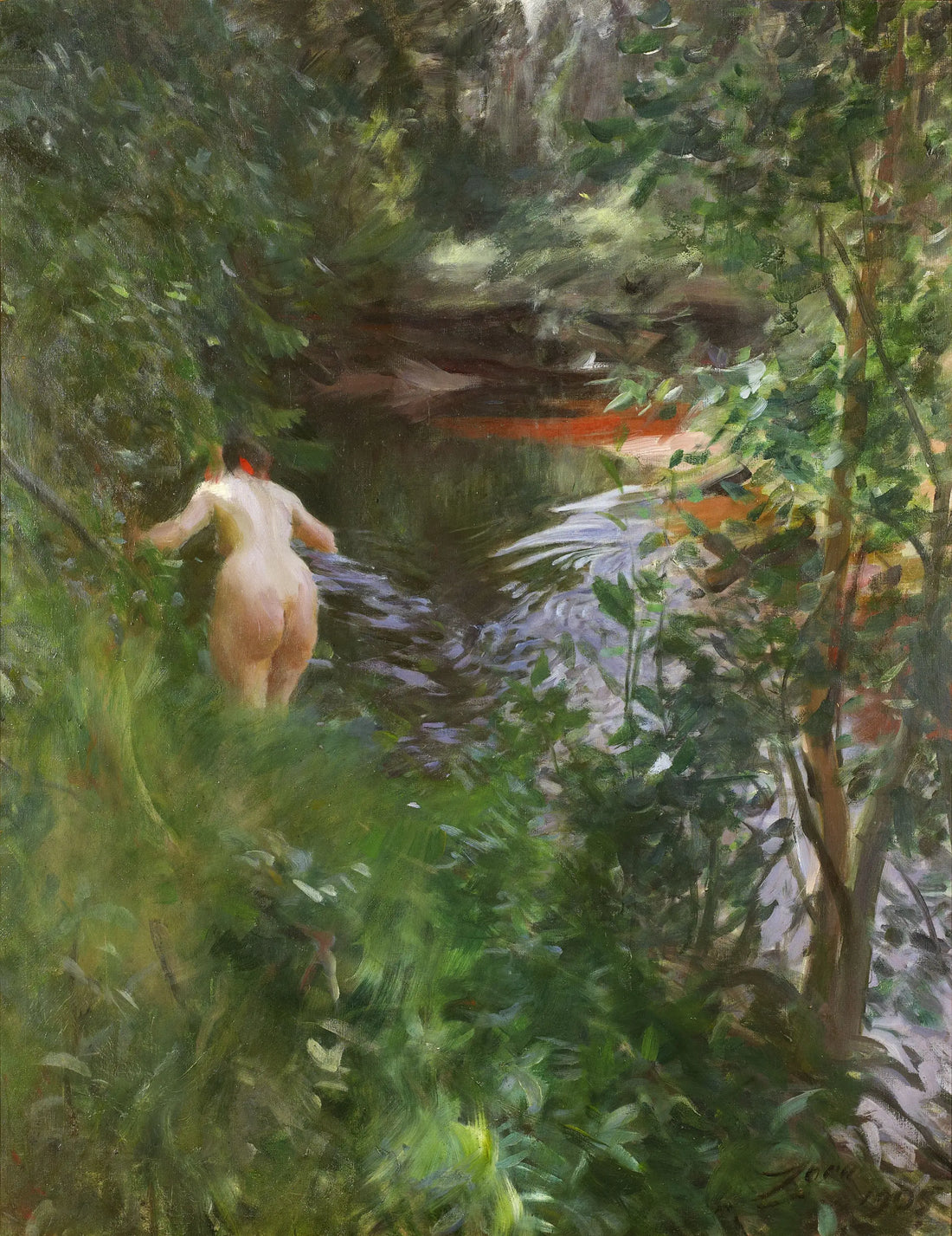 In Gopsmor - Anders Zorn