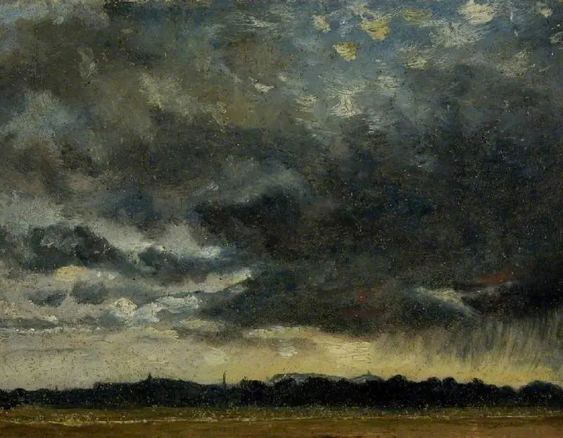 In Hampstead, looking towards Harrow - John Constable
