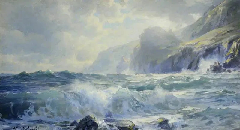 At Icart Point, Guernsey - William Trost Richards