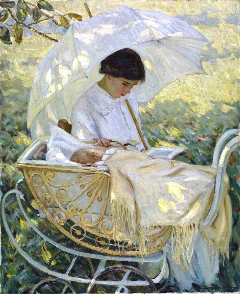 In the Shade of the Tree - Helen McNicoll