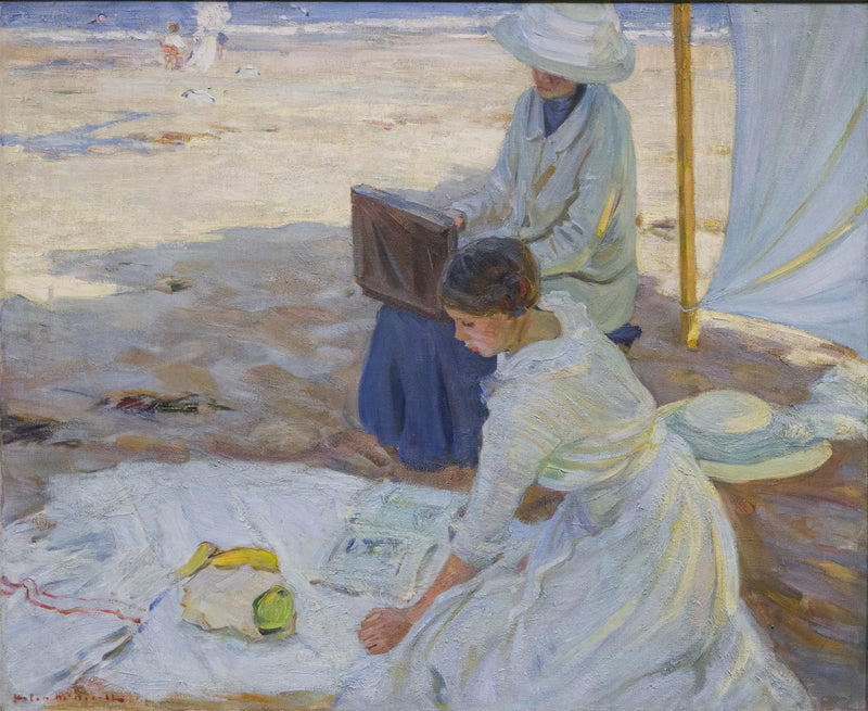In the Shade of the Tent - Helen McNicoll