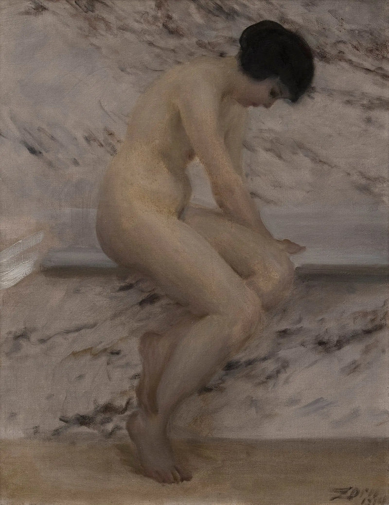 At the Bathtub - Anders Zorn