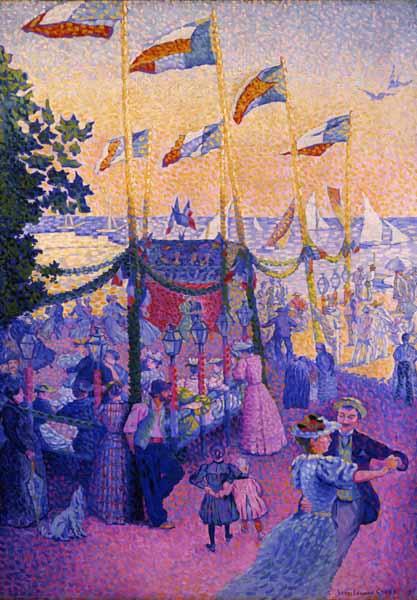 At the Fair - Henri-Edmond Cross