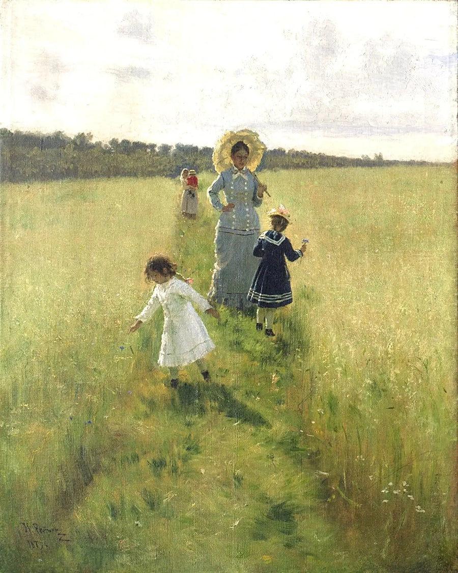At the Border - Ilya Repin