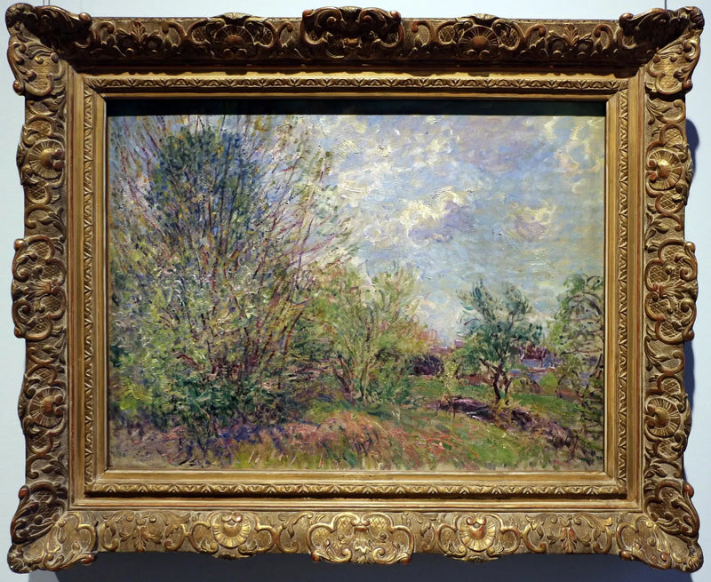 At the Edge of the Wood / Landscape. Spring - Alfred Sisley