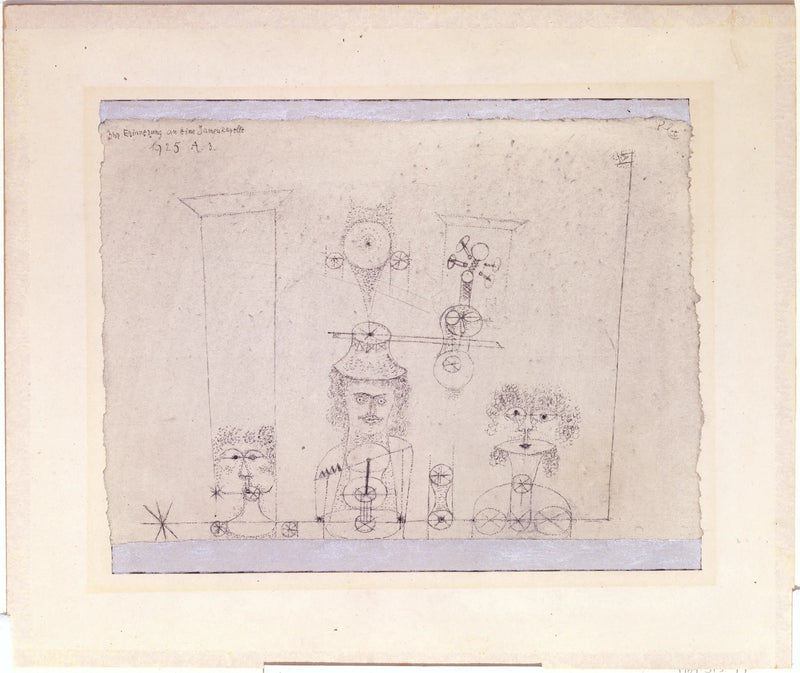 In Memory of an All-Female Group - Paul Klee