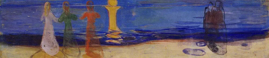 At the Sea - Edvard Munch