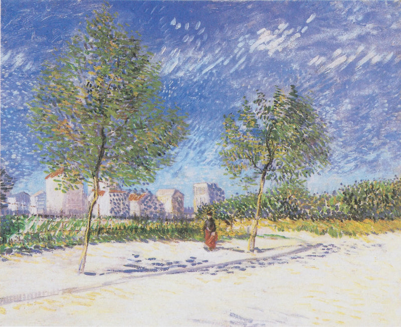 On the outskirts of Paris, near Montmartre - Vincent van Gogh
