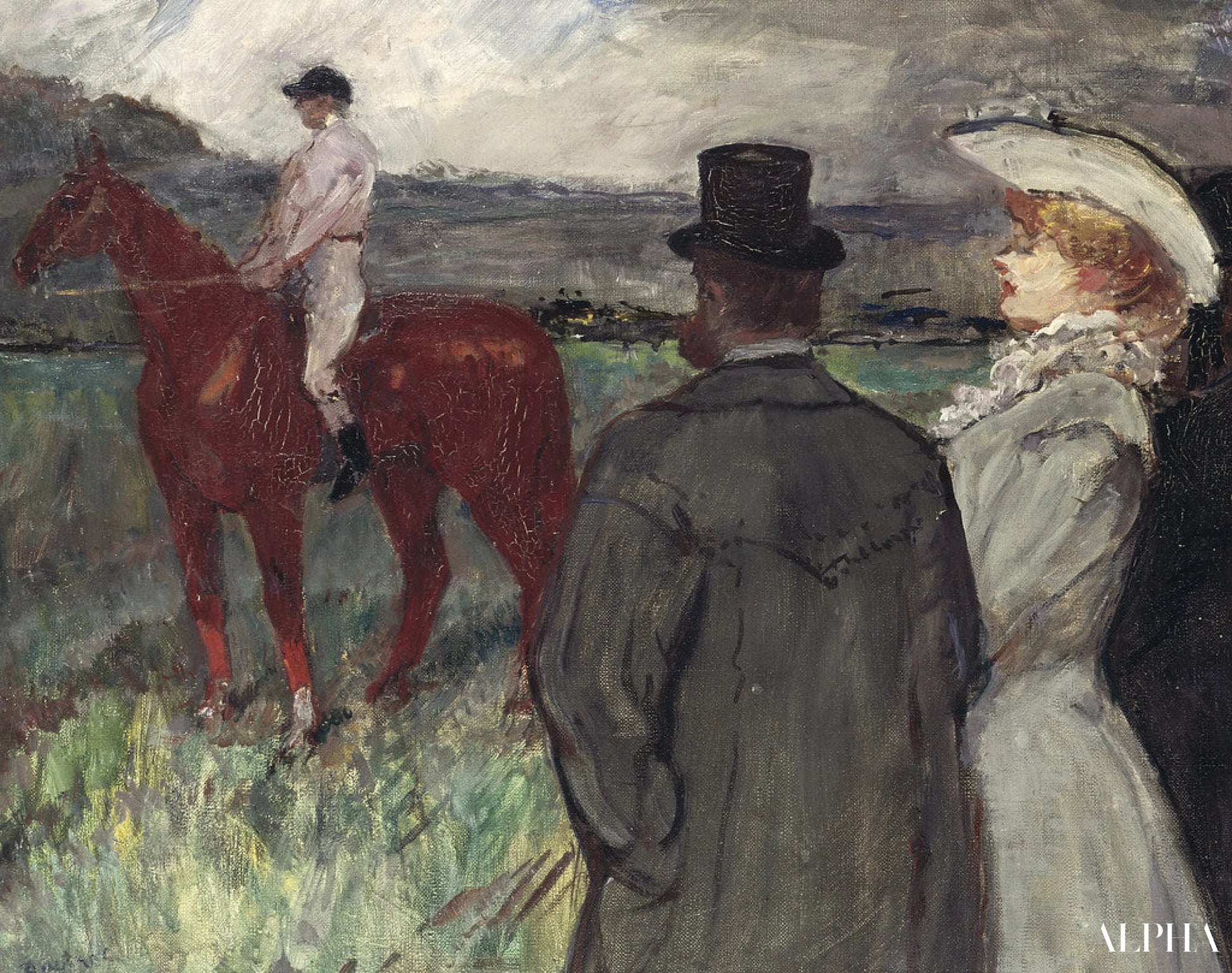 À l'hippodrome - Toulouse Lautrec - Reproductions de tableaux et peintures haut de gamme