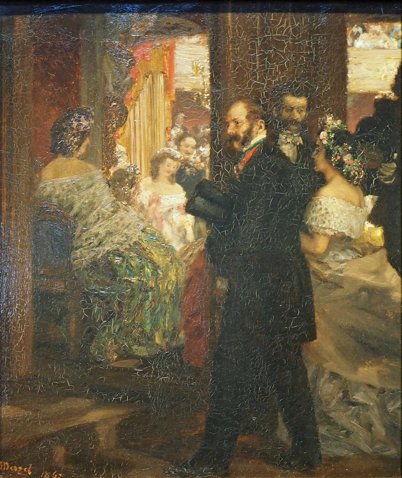 At the Opera - Adolph von Menzel