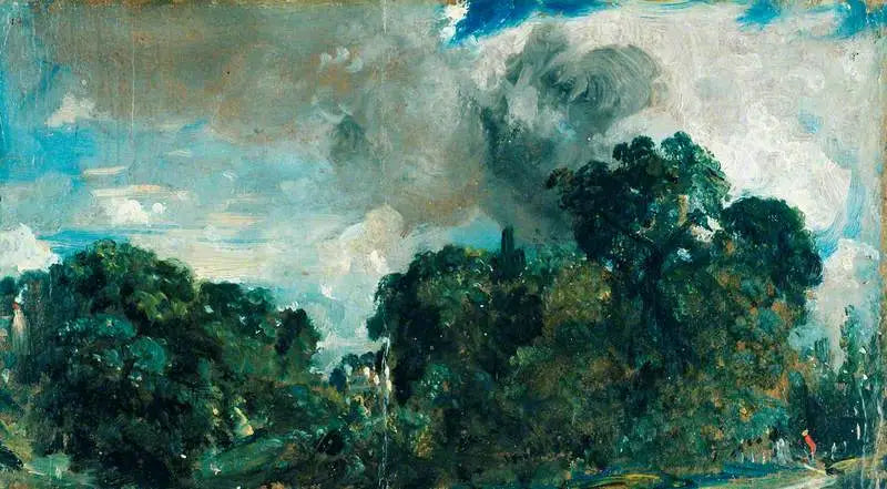 At the Edge of a Wood - John Constable