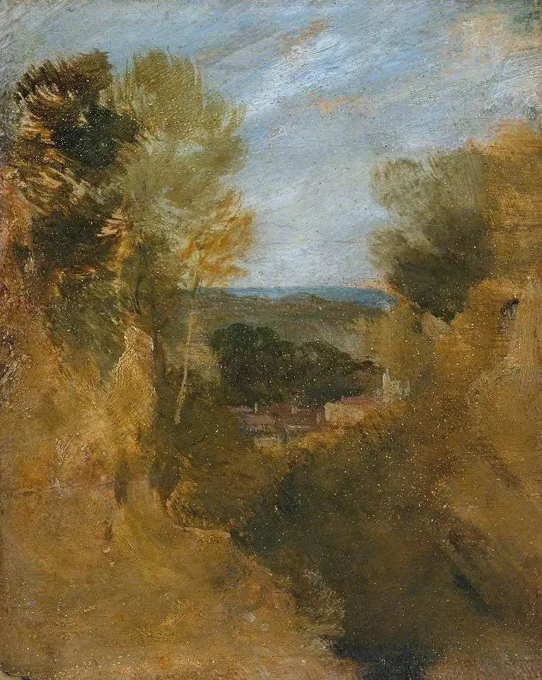 A Narrow Valley - J. M. W. Turner