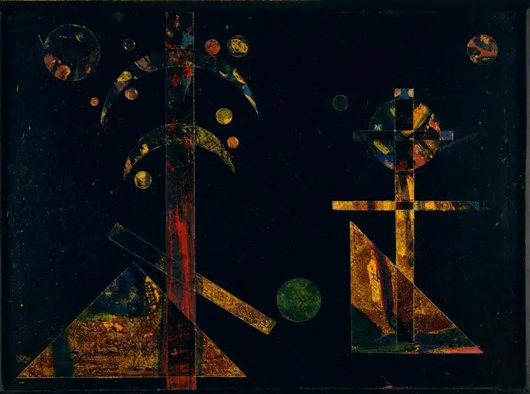 To Nina for Christmas - Vassily Kandinsky