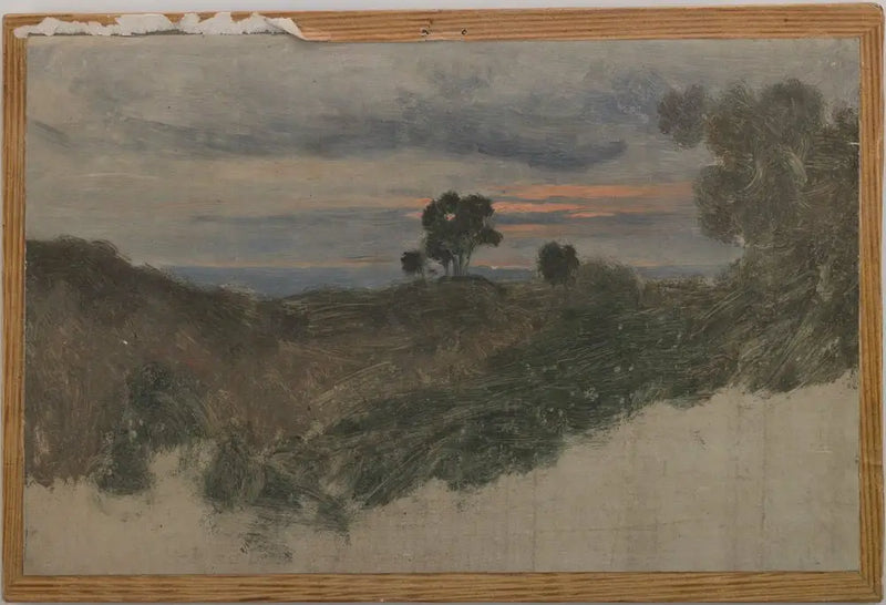 Near Olevano, Italy - Jean-Baptiste Camille Corot