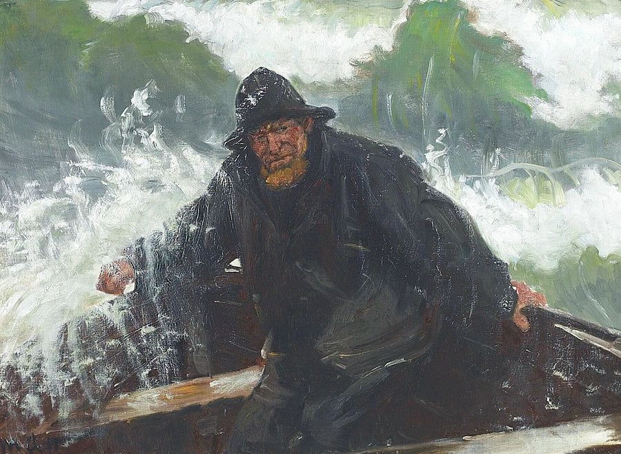 Through the Waves - Michael Peter Ancher