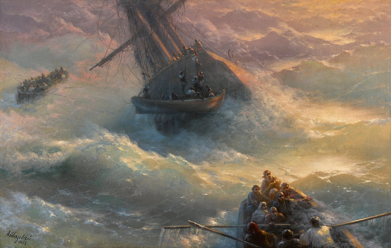 Shipwreck - Ivan Aivazovsky