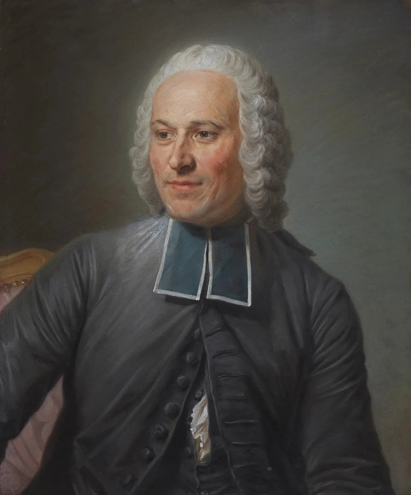 Abbot Nollet - Maurice-Quentin de La Tour