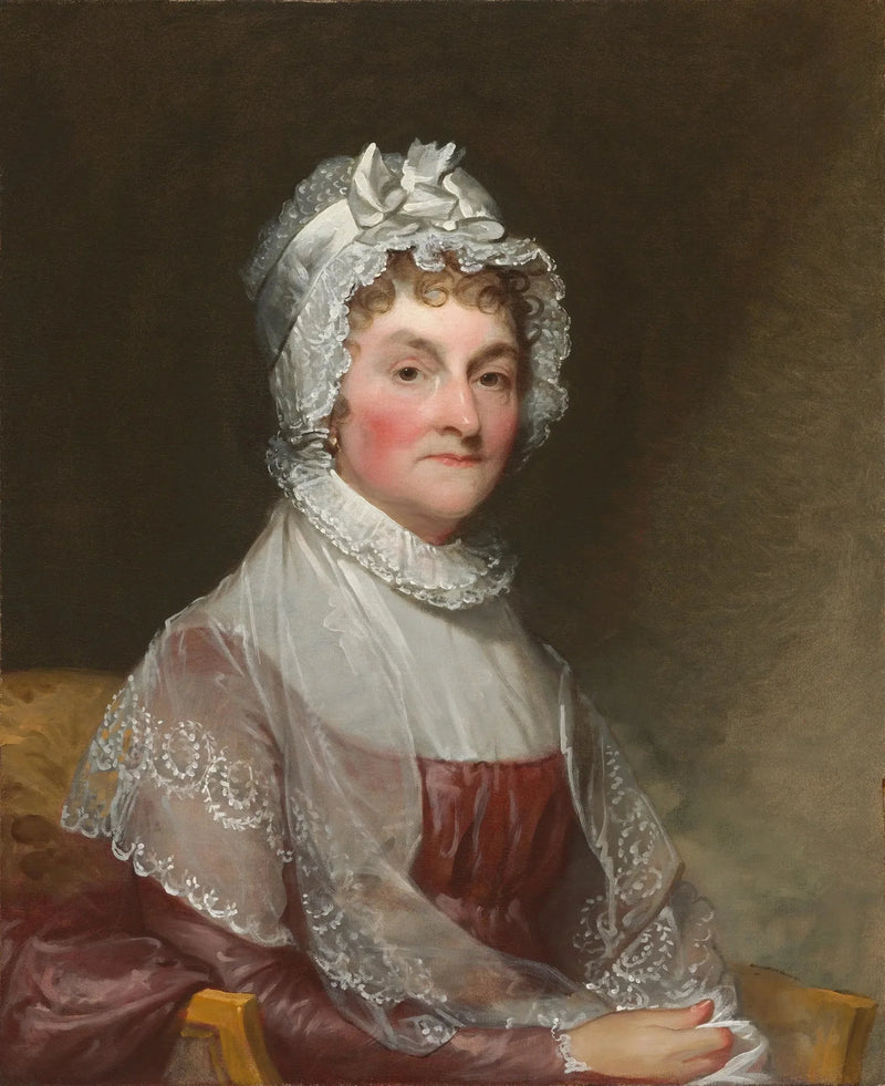 Abigail Smith Adams (Mrs. John Adams) - Gilbert Stuart