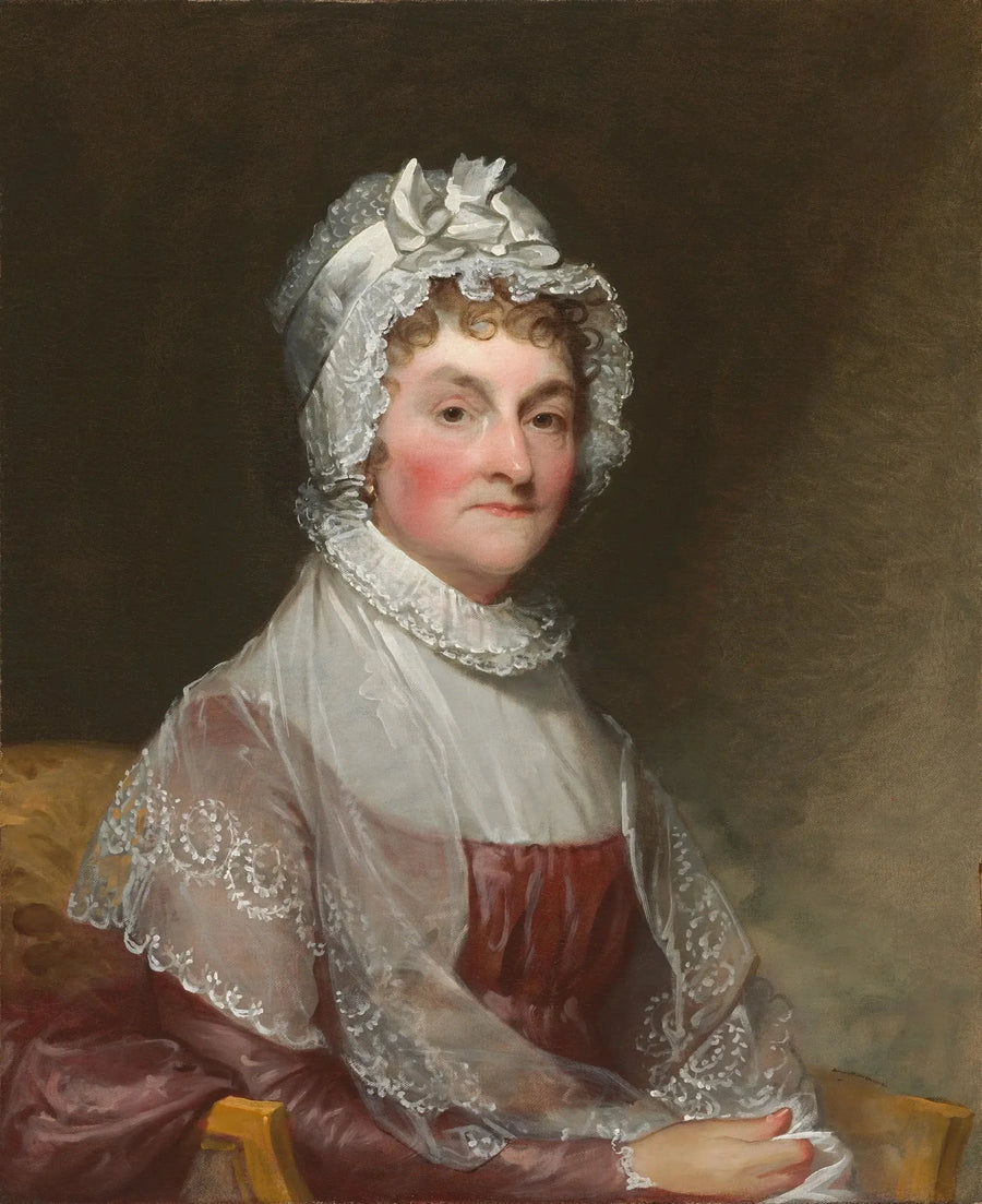 Abigail Smith Adams (Mrs. John Adams) - Gilbert Stuart