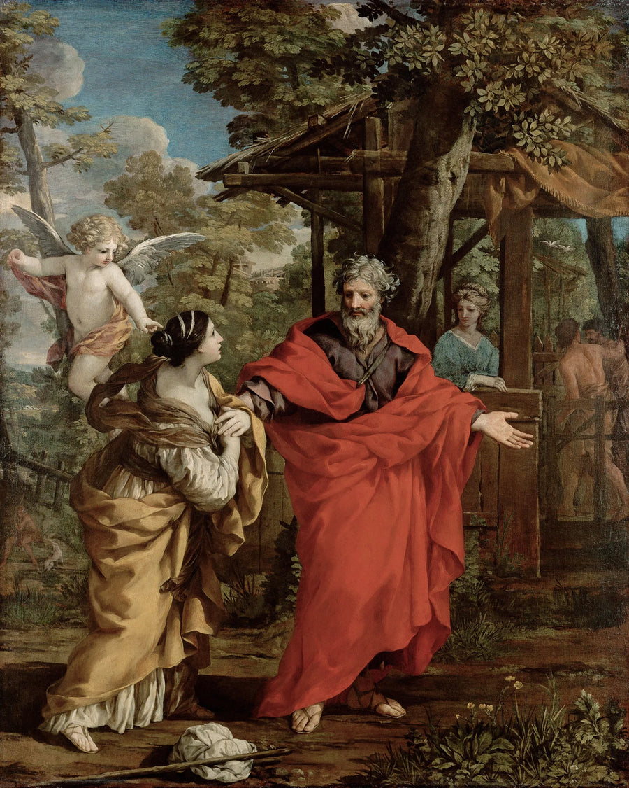 Abraham and Hagar - Pietro da Cortona
