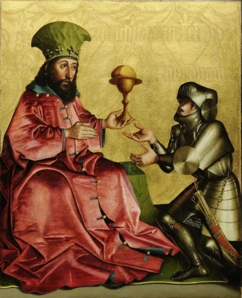 Abraham and Melchizedek - Konrad Witz