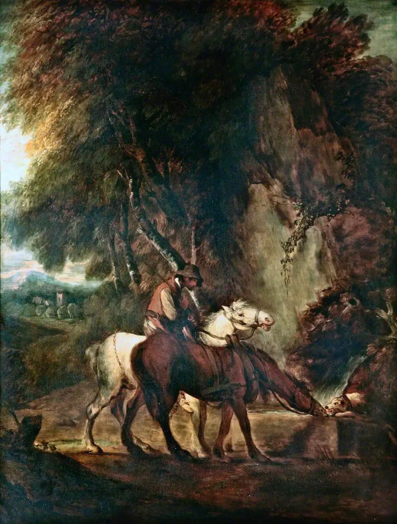 Horse watering - Thomas Gainsborough