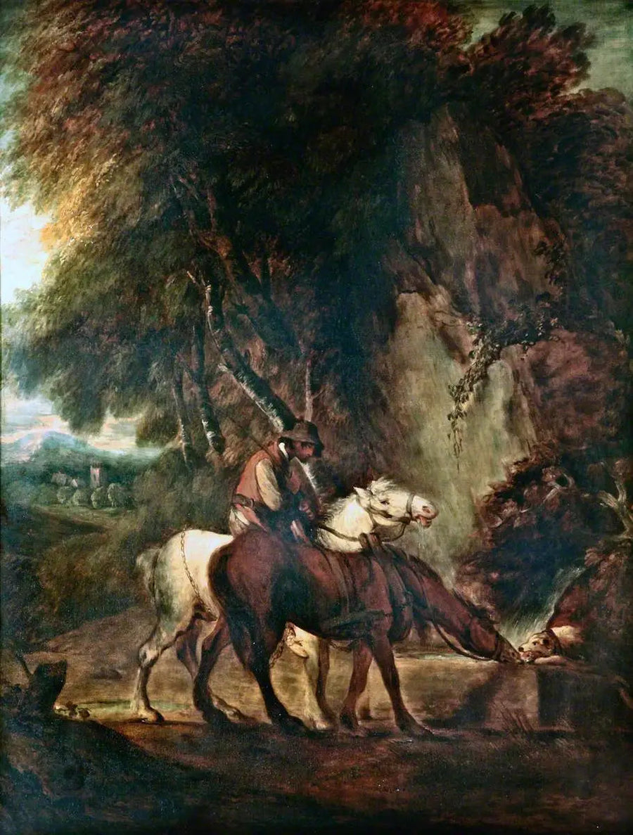 Horse watering - Thomas Gainsborough