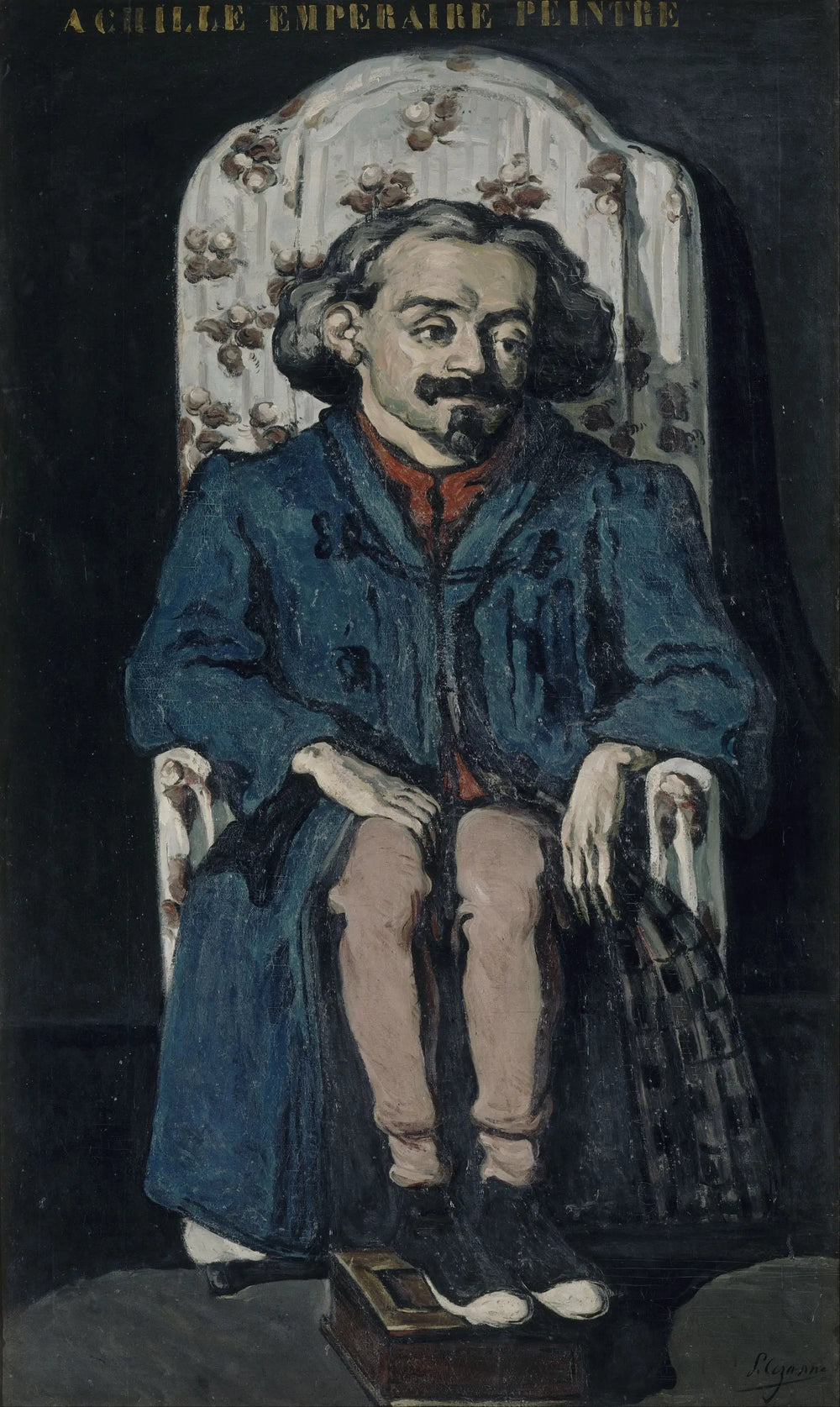 Achille Emperaire - Paul Cézanne image 1 reproduction de peinture à l’huile