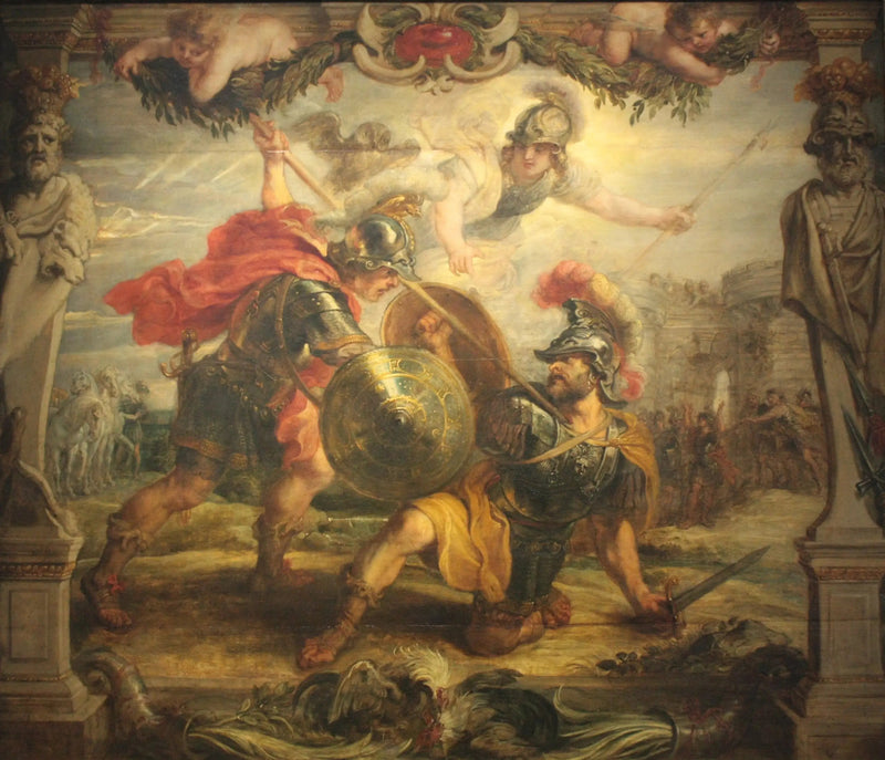 Achilles Victorious over Hector - Peter Paul Rubens