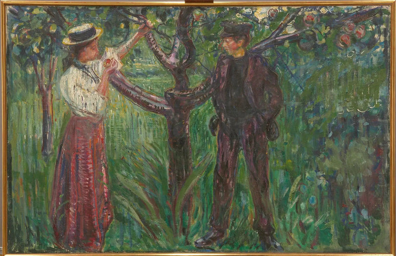 Adam and Eve - Edvard Munch