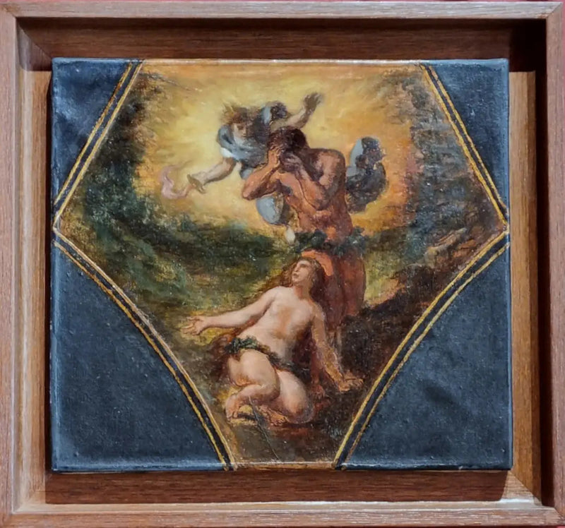 Adam and Eve - Eugène Delacroix