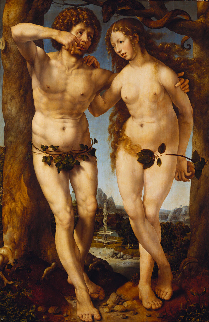 Adam and Eve - Jan Gossaert