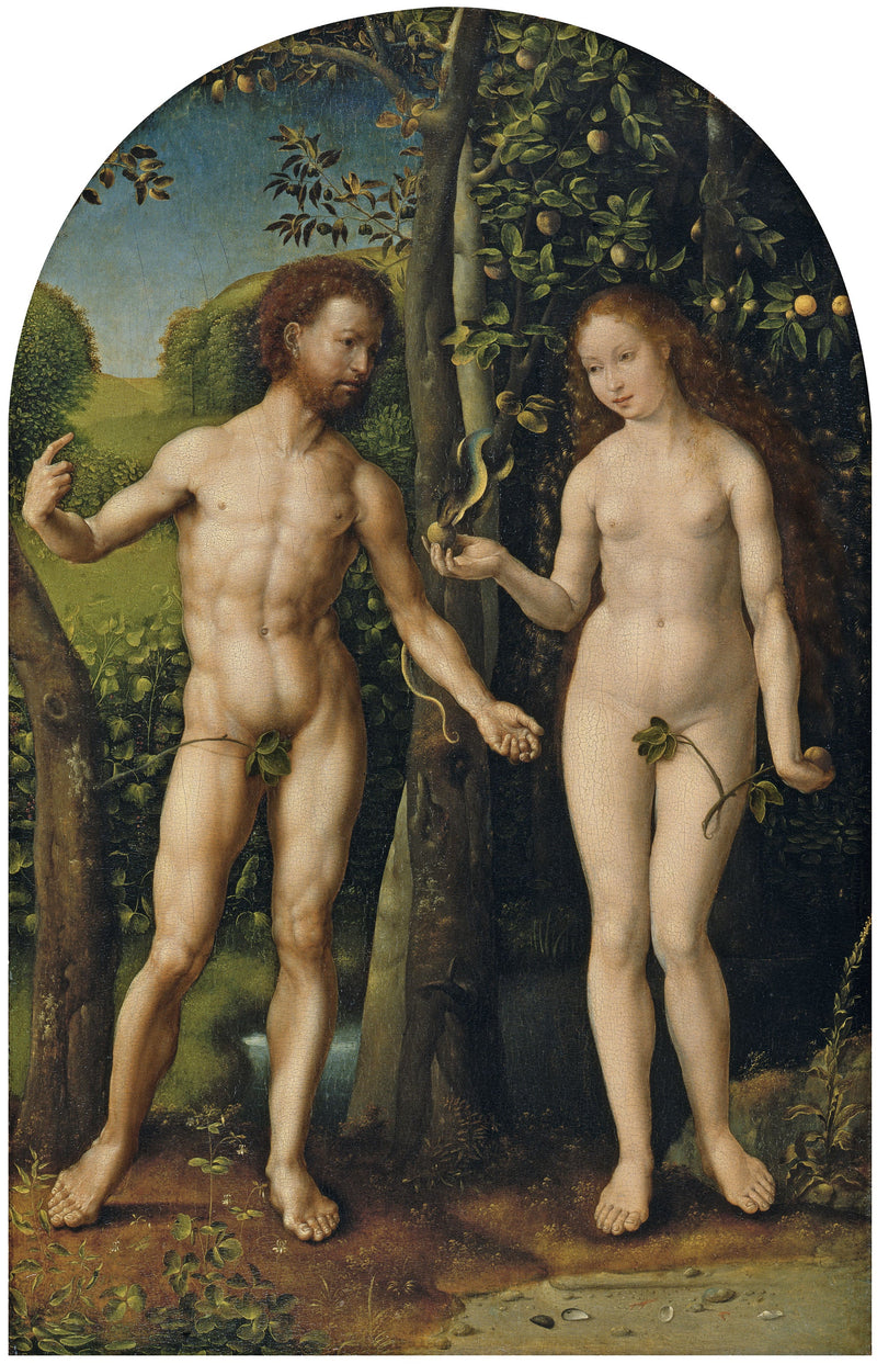 Adam and Eve - Jan Gossaert