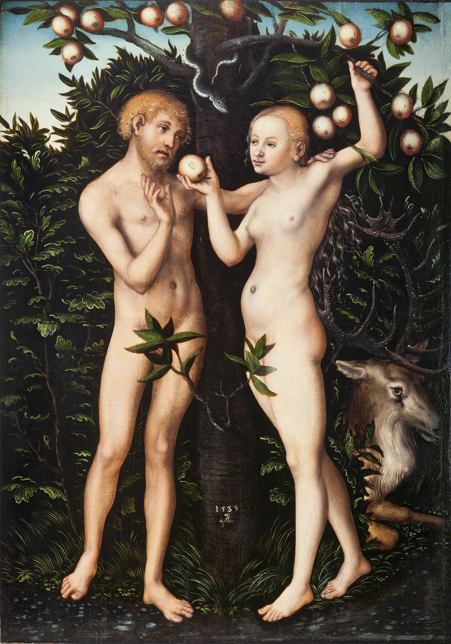 Adam and Eve - Lucas Cranach the Elder