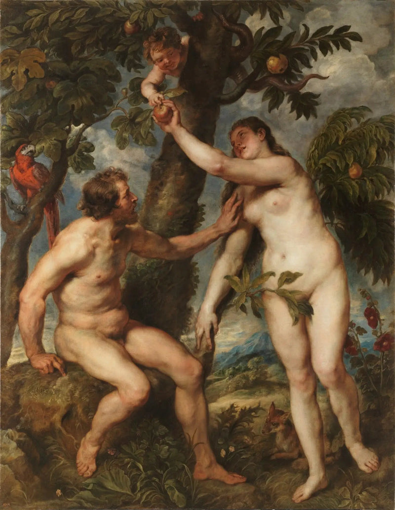 Adam and Eve - Peter Paul Rubens