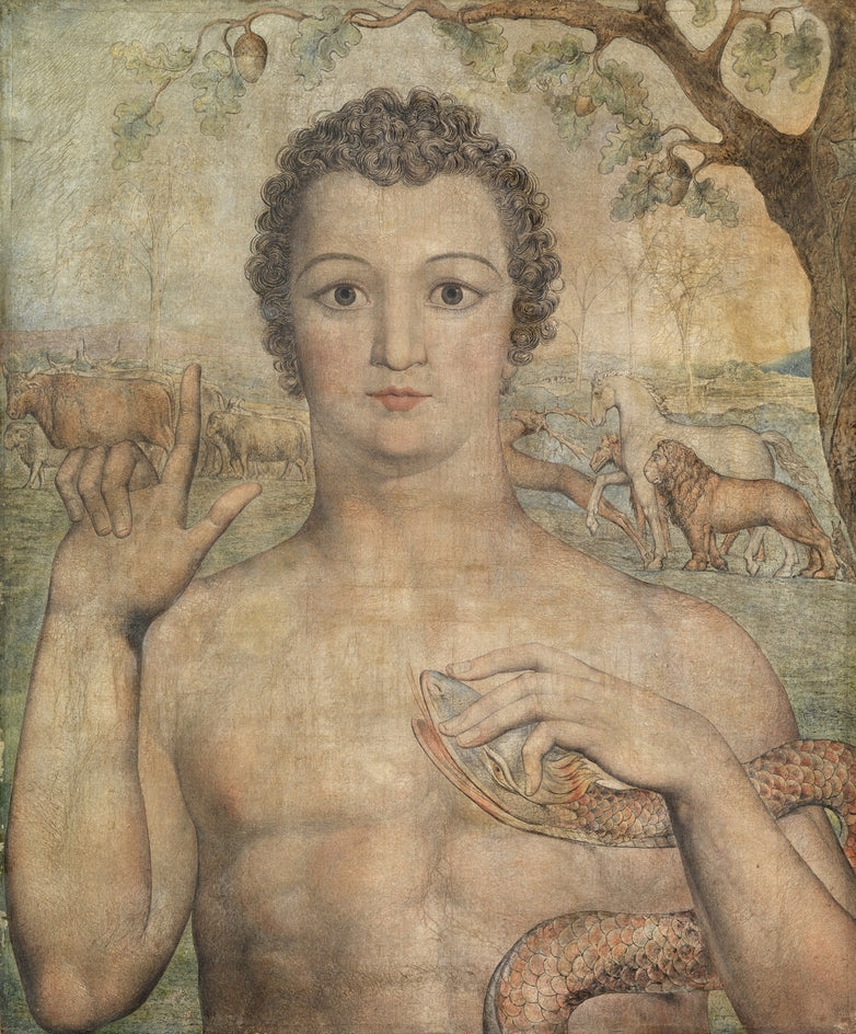 Adam Names the Beasts - William Blake