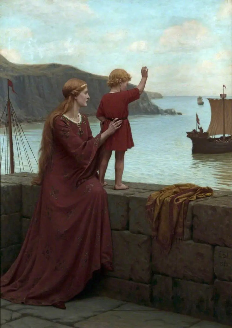 Farewell - Edmund Blair Leighton