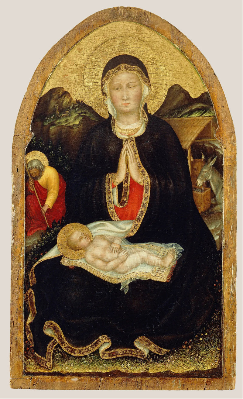 Adoration of the Child - Gentile da Fabriano