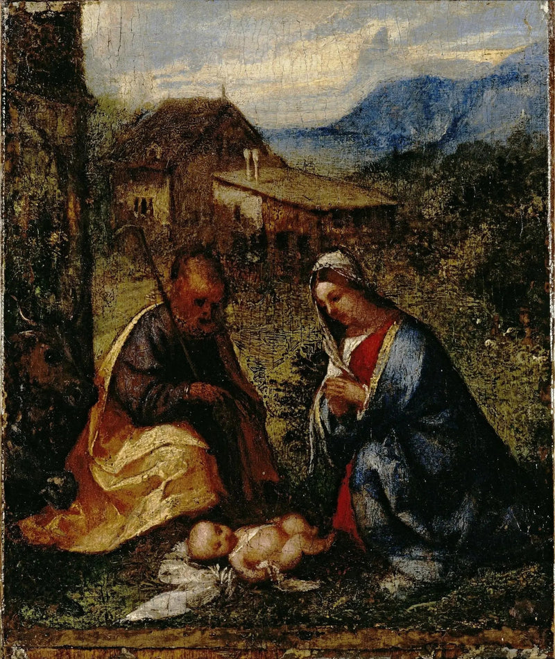 Adoration of the Child - Titian