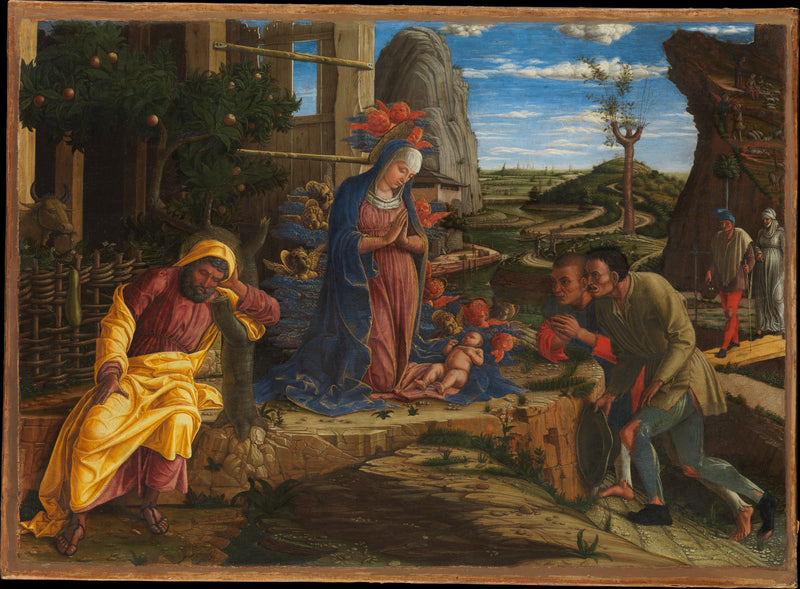 Adoration of the Shepherds - Andrea Mantegna