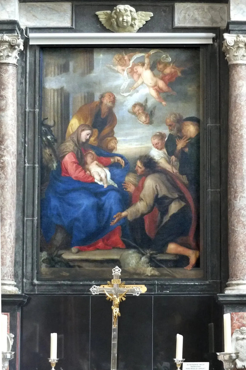 Adoration of the Shepherds - Antoine van Dyck