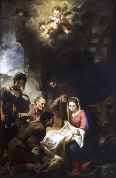 Adoration of the Shepherds - Bartolomé Esteban Murillo