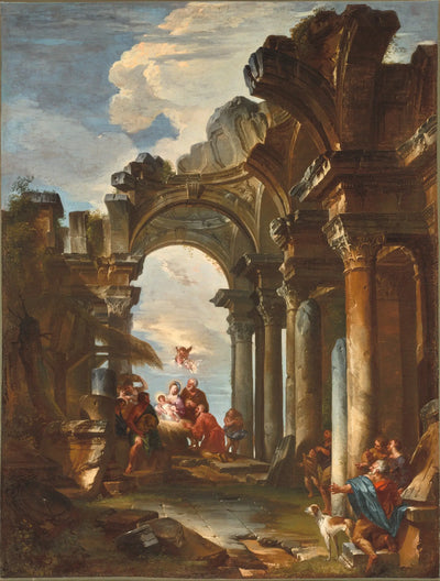 Adoration des bergers - Giovanni Paolo Panini - Alpha Reproduction