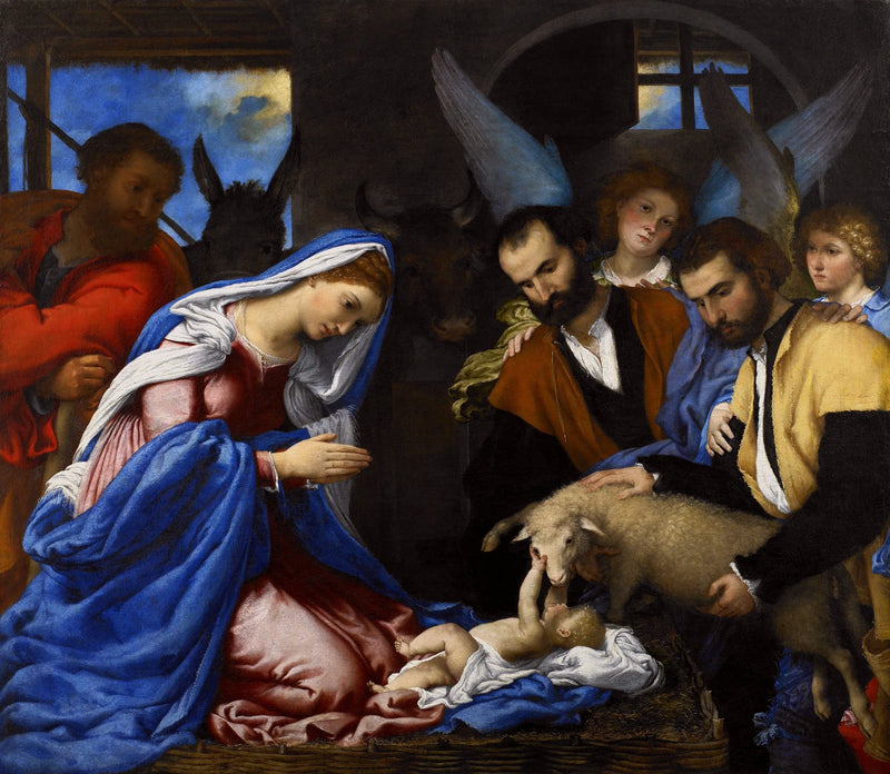 Adoration of the Shepherds - Lorenzo Lotto