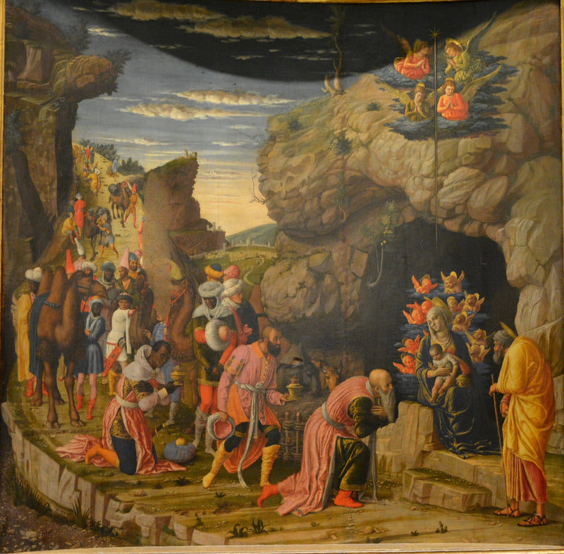 Adoration of the Magi - Andrea Mantegna