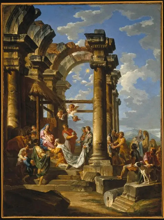 Adoration of the Magi - Giovanni Paolo Panini