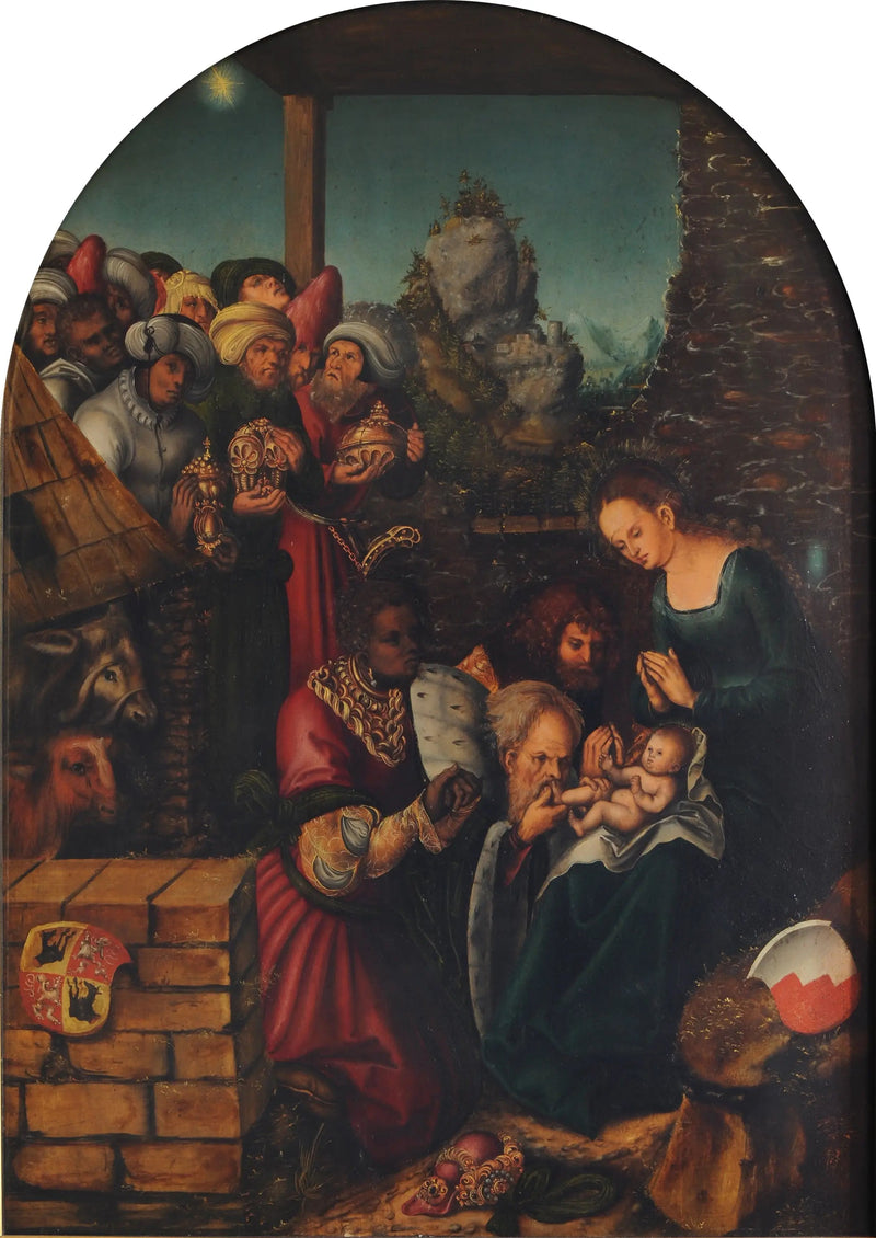 Adoration of the Magi - Lucas Cranach the Elder