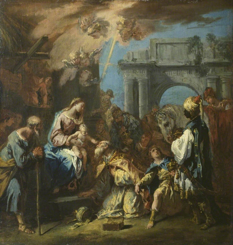 Adoration of the Magi - Sebastiano Ricci