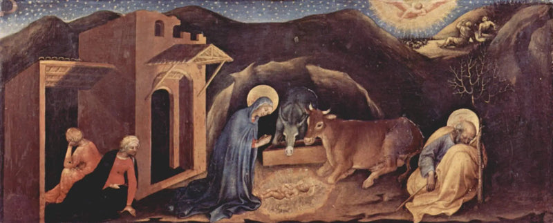 Adoration of the Magi - Nativity of Christ - Gentile da Fabriano